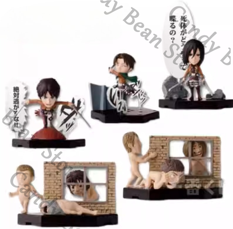Model Kit Japanese - Figurine de cosplay Mikasa Ackerman de