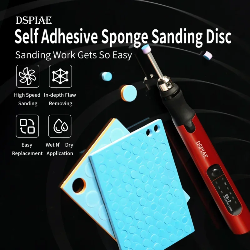 Model Kit Tool Set - DSPIAE SS-C01-C02 éponge papier de verre