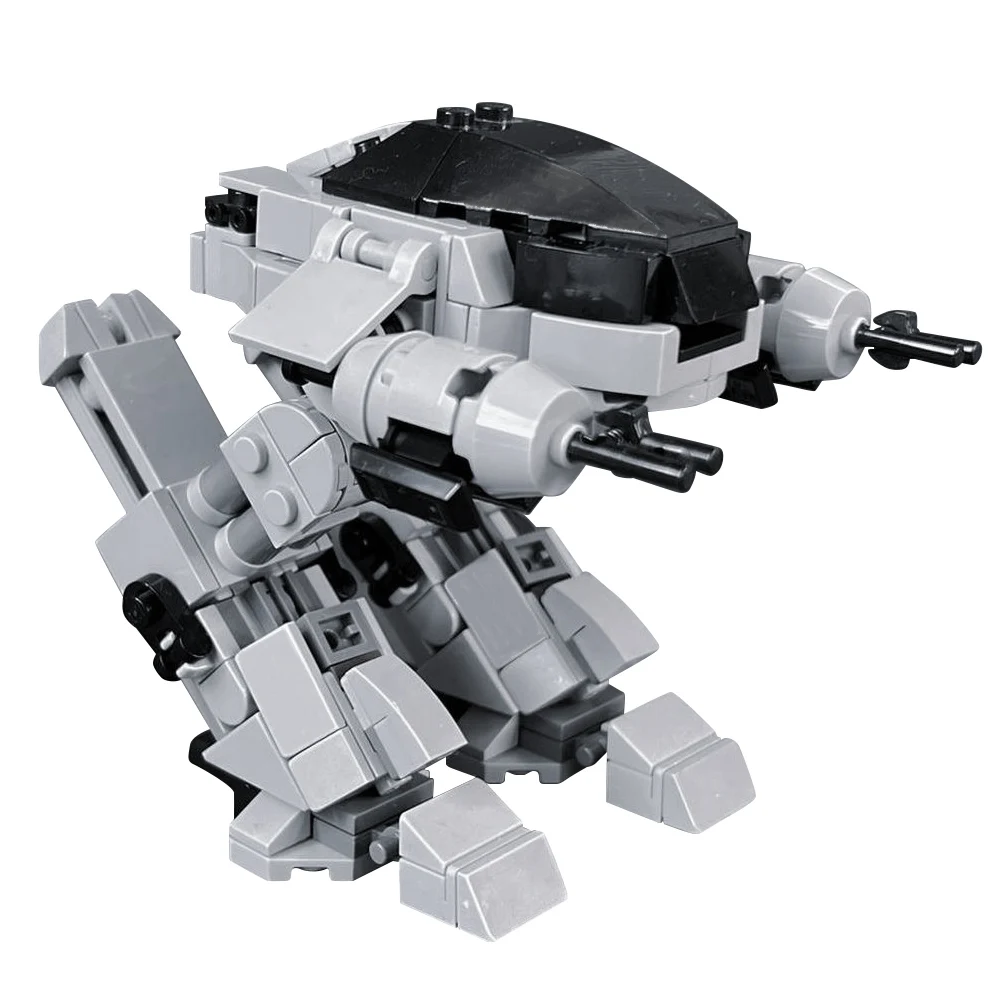 Model Kit Robocop - MOC – police de guerre mécanique