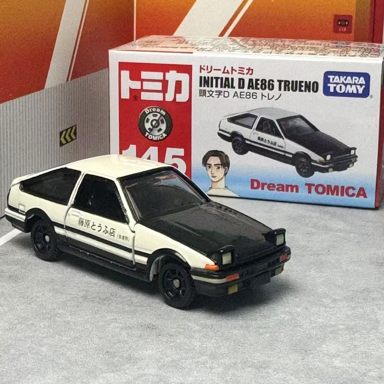 Model Kit Ae86 - Takara Tomy Tomica NO.145 série de