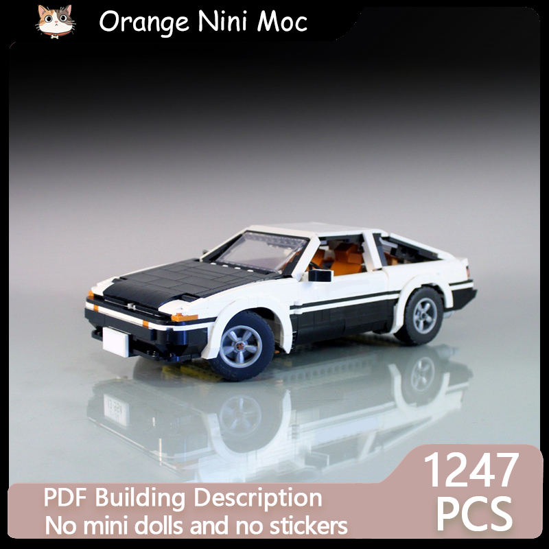 Model Kit Ae86 - Modèle de voiture de course de