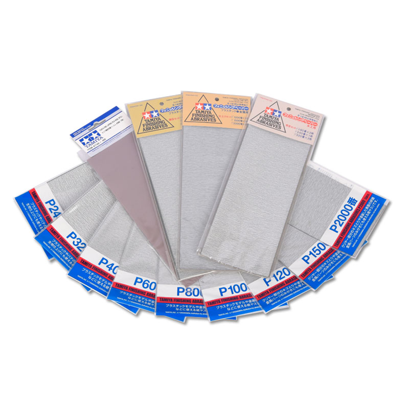 Model Kit Tool Set - Kit de papier abrasif et éponges