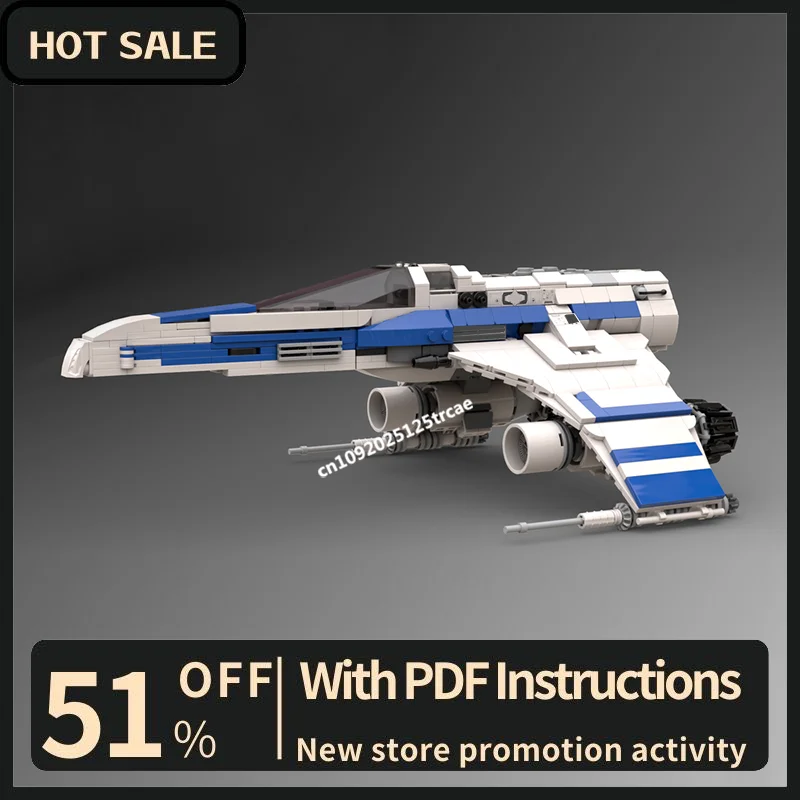 Model Kit Star Wars - Nouveau modèle d'avion E-Wing de la