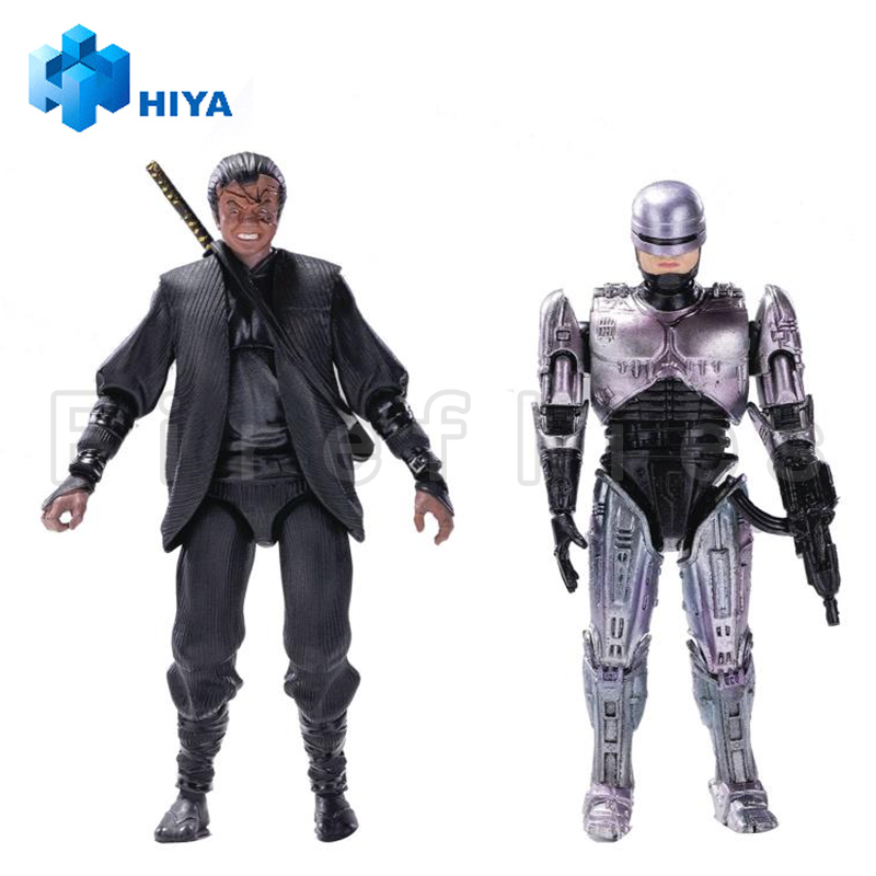 Model Kit Robocop - HIYA-Mini figurine de collection animée, jouet