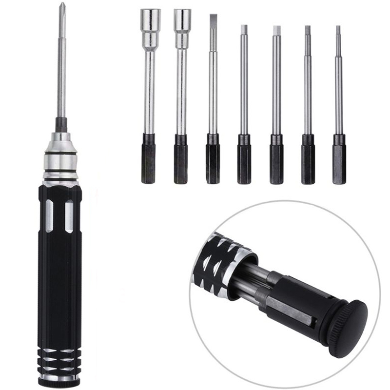 Model Kit Tool Set - Jeu de tournevis en acier 8