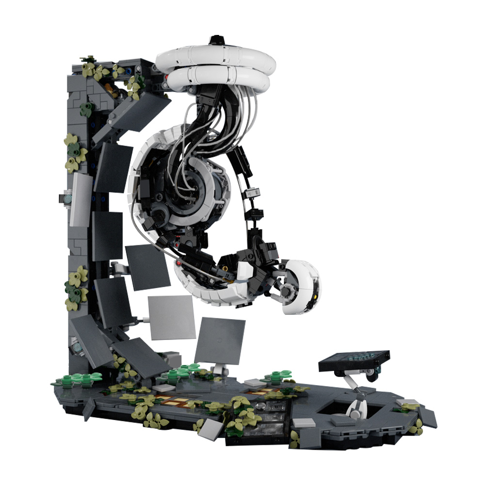 Model Kit Robocop - MOC Portal 2 GLaDOS Robot blocs