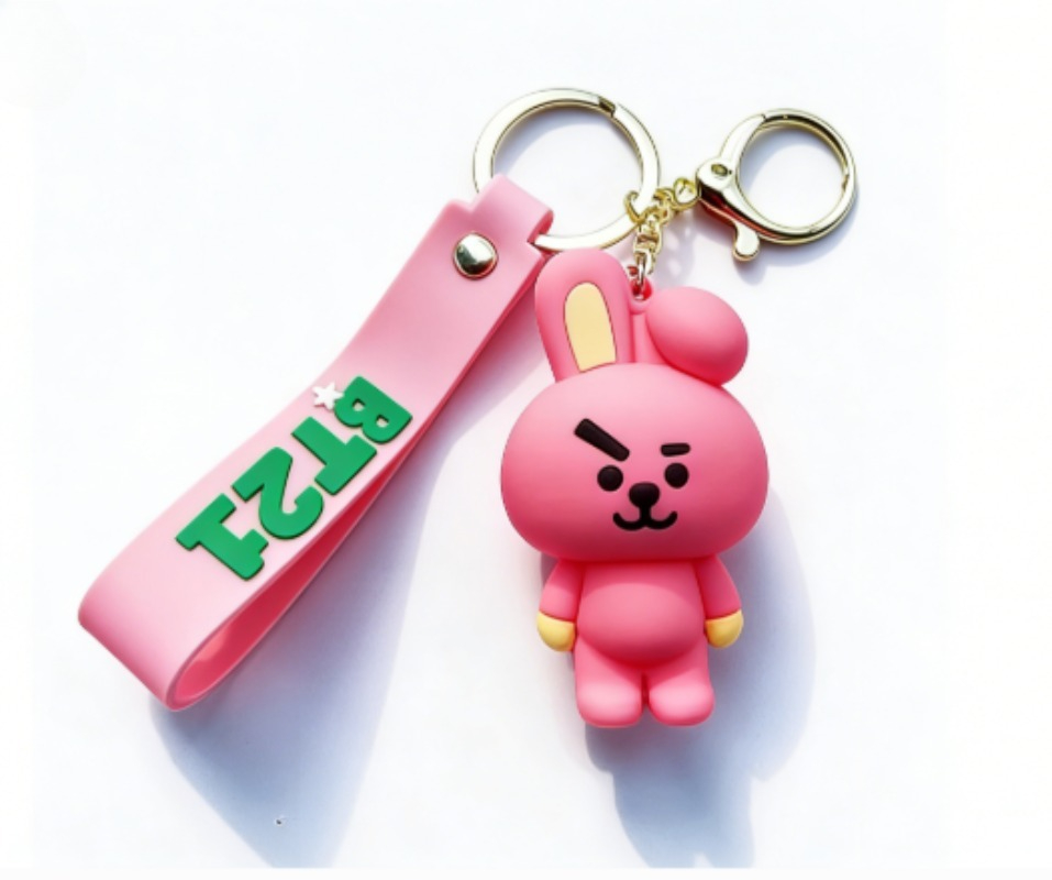 Model Kit Japanese - Nouveau porte-clés BT21 Koya RJ Shooky