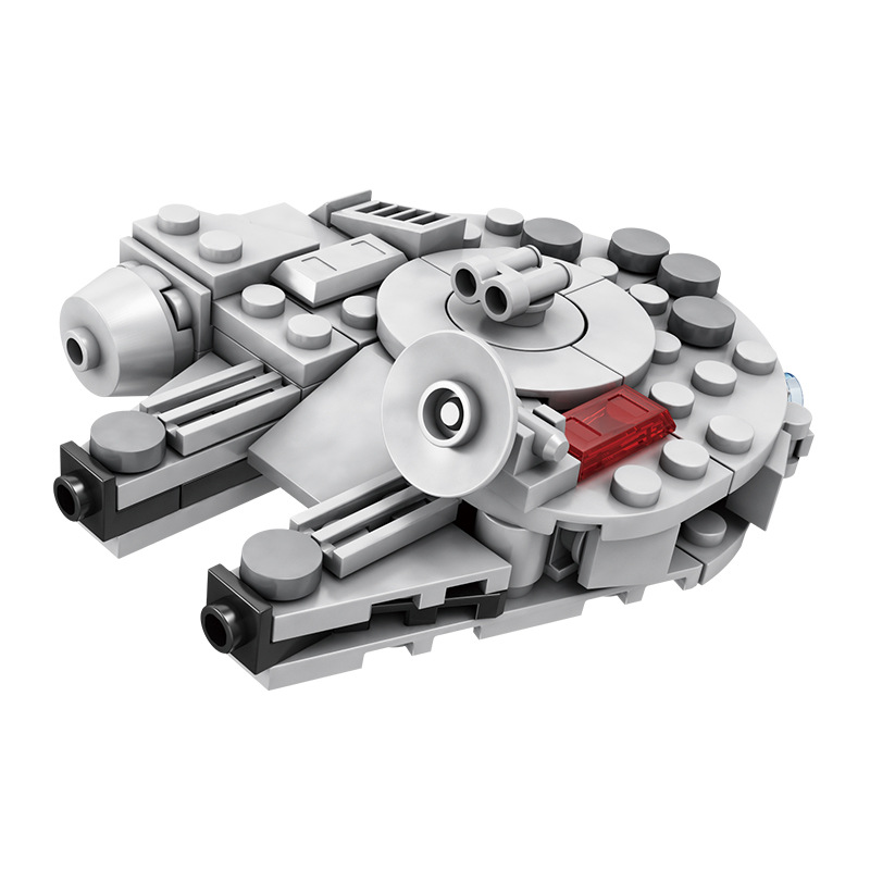 Model Kit Star Wars - 104 pièces Star Plan Millennium Falcon
