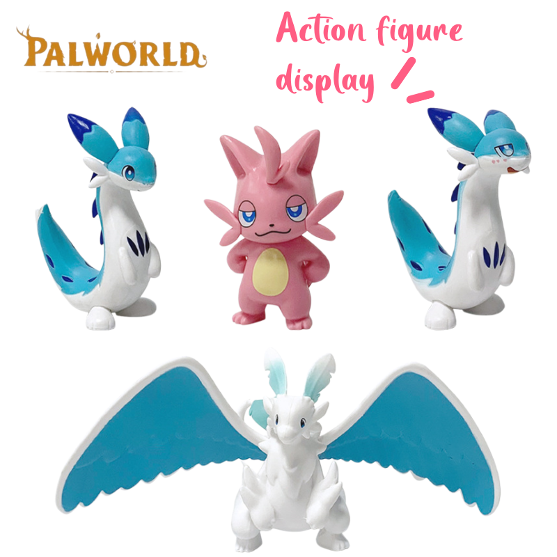 Model Kit Bandai - Nouvelles figurines Palworld Chillet Cryolinx Cattiva