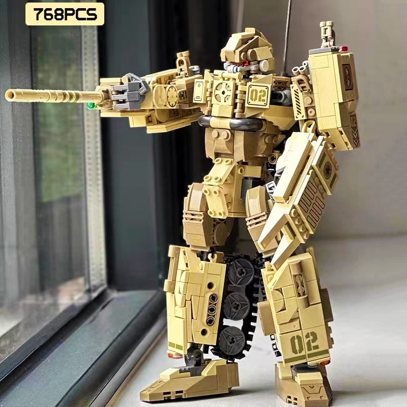 Model Kit Robocop - Robots de guerre militaires 2 en