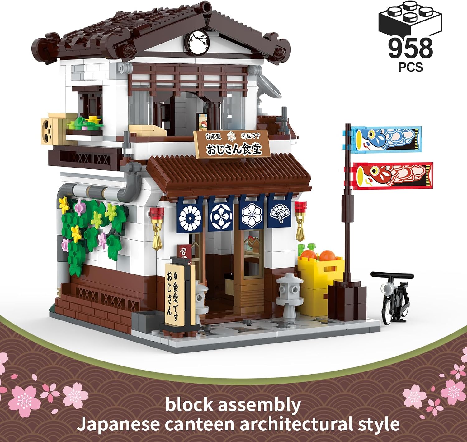 Model Kit Japanese - Ensemble de construction sur le thème