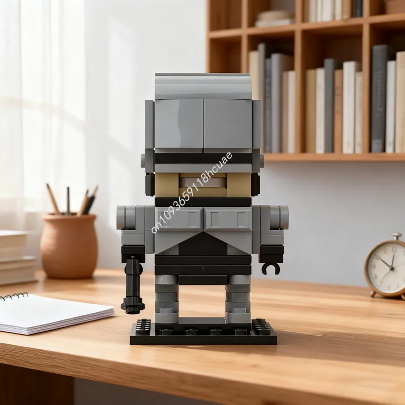 Model Kit Robocop - 136 pièces MOC Robocop Brickheadzed –