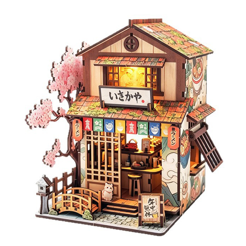 Model Kit Japanese - Kits de modèles miniatures de restaurant