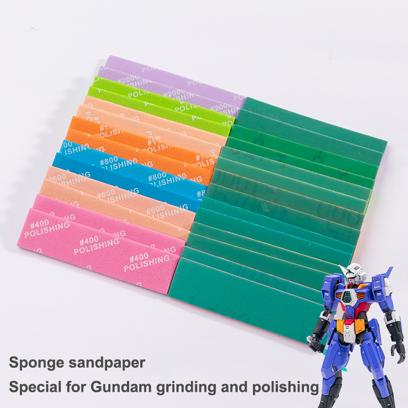 Model Kit Tool Set - Bâtons de ponçage semi-rigides 400 ~
