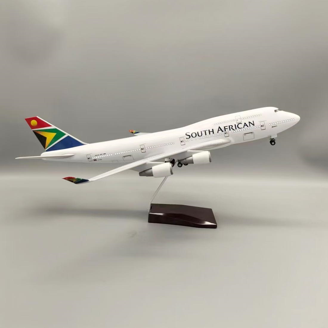Model Kit Resin - Jouets pour enfants sud-africain 1:150 B747,