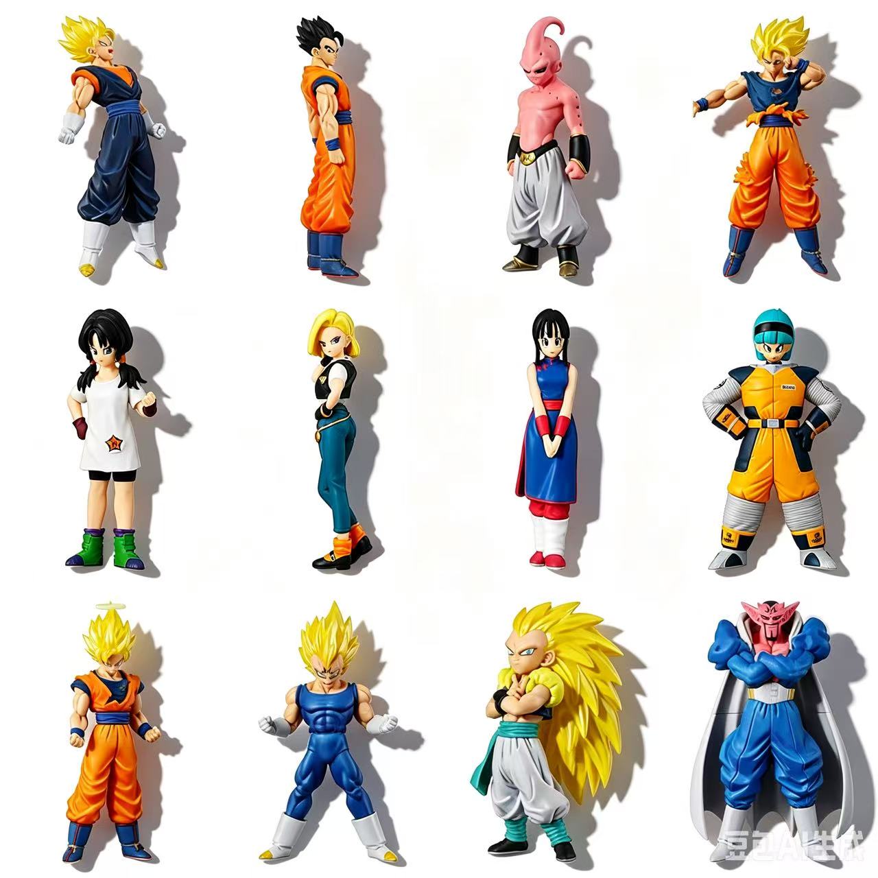 Figurines Gacha Bulma Videl Ma - Model Kit Vegito avis et prix