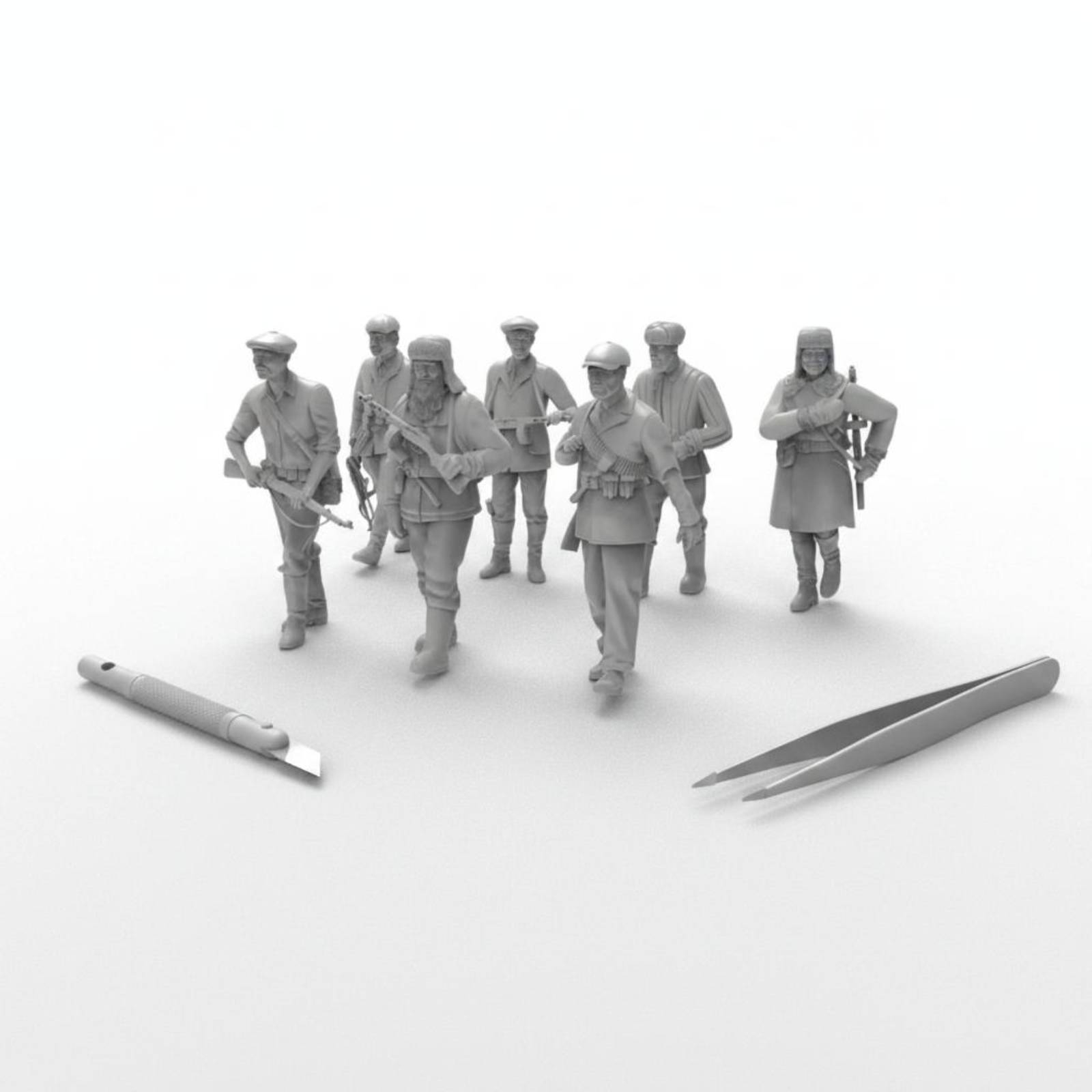 Figurines de soldats de la Sec - Model Kit Resin avis et prix