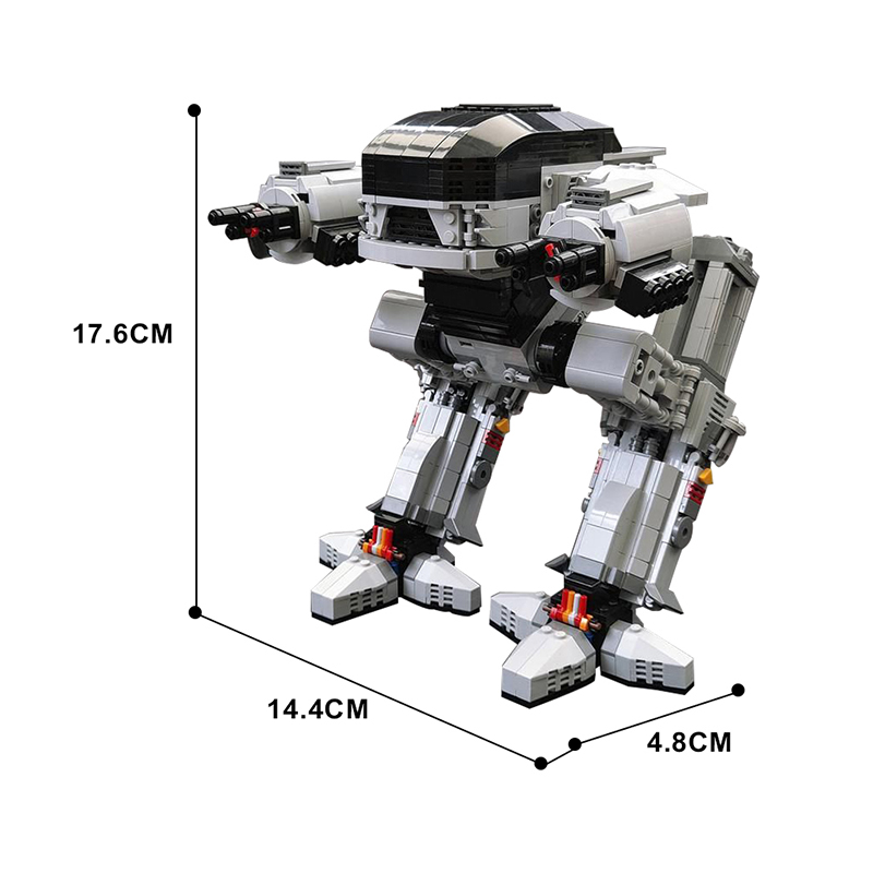Gobricks UCS échelle ED-209 Ro - Model Kit Robocop avis et prix