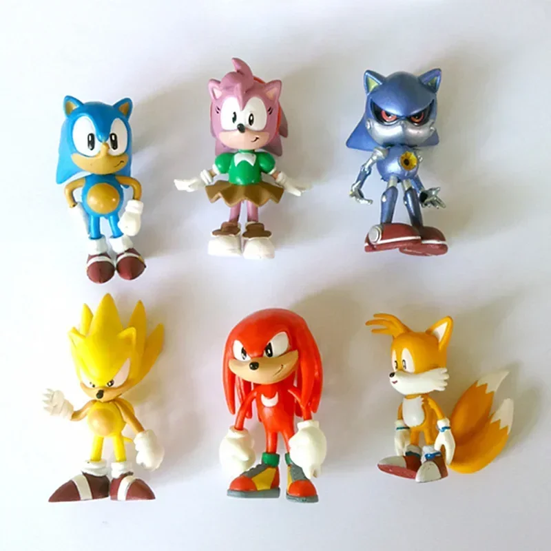 Ensemble de 6 figurines Sonic  - Model Kit Sonic avis et prix
