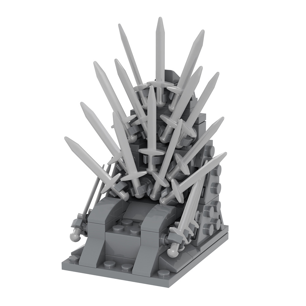 MOC – chaise épée trône en fer - Model Kit Iron Sickle avis et prix