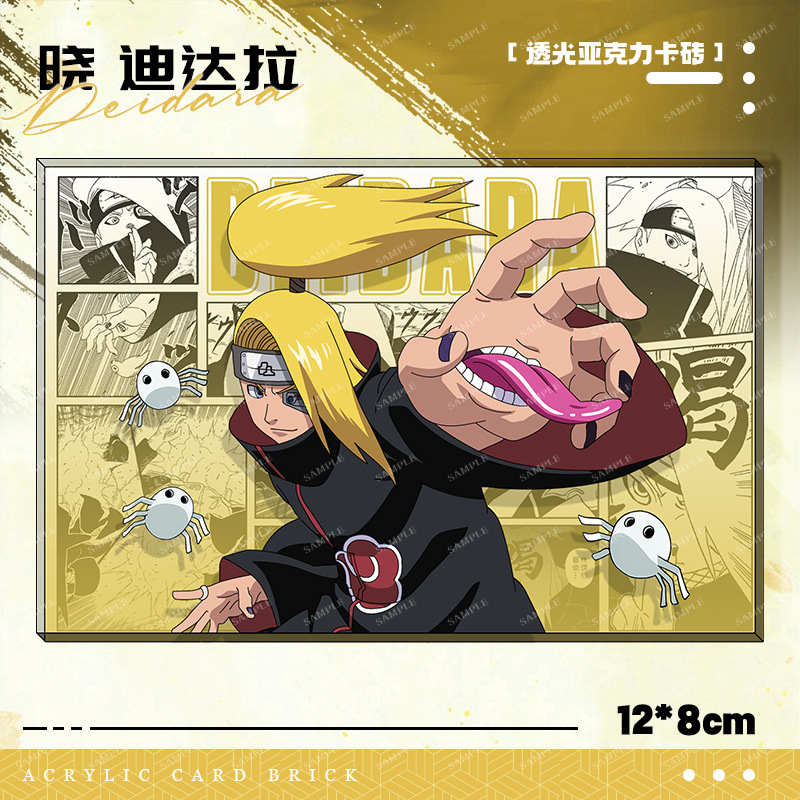 Carte de collection Naruto Aka - Model Kit Bandai avis et prix