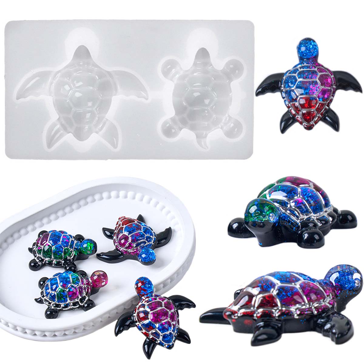 Porte-clés tortue de mer 3D, m - Model Kit Resin avis et prix