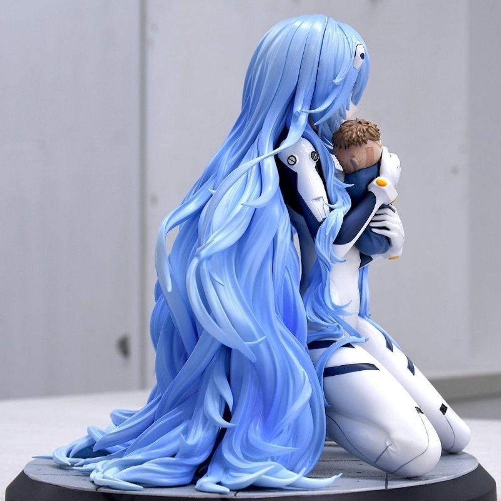 Figurine Rei Ayanami à genoux  - Model Kit Bandai avis et prix