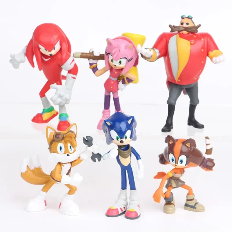 Lot de 6 figurines Sonic : Tai - Model Kit Sonic avis et prix