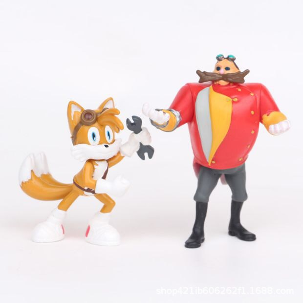 Lot de 6 figurines Sonic : Tai - Model Kit Sonic avis et prix